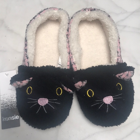 kensie cat slippers